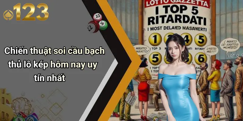 Chiến thuật soi cầu bạch thủ lô kép hôm nay uy tín nhất