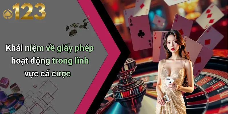 Khái niệm về giấy phép hoạt động trong lĩnh vực cá cược
