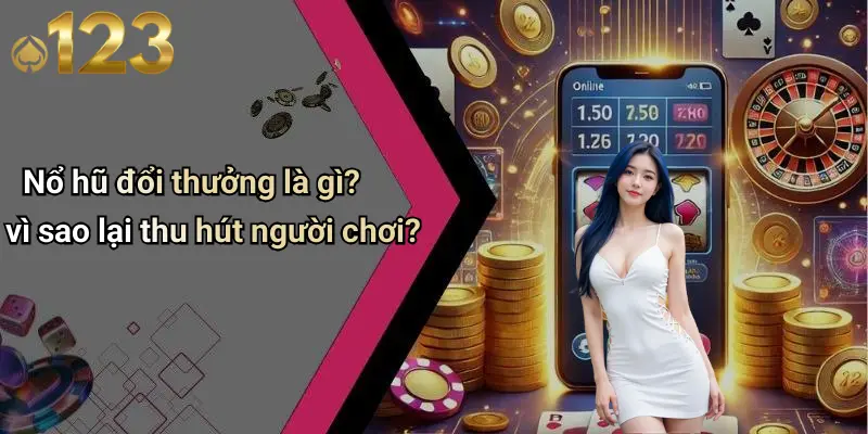Nổ hũ đổi thưởng là gì? vì sao lại thu hút người chơi?