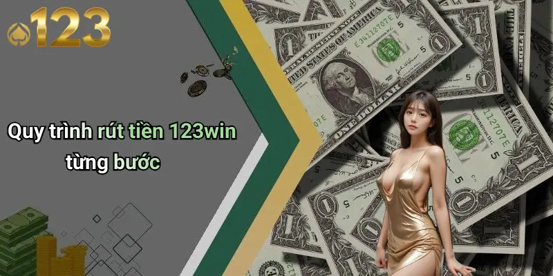 Quy trình rút tiền 123win từng bước